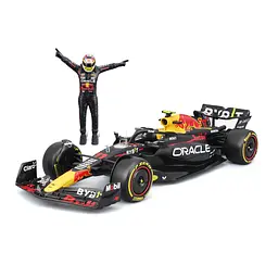Автомодель з фігуркою Bburago Red Bull Racing RB19, 1:24 в асортименті (18-28036) - мініатюра 3