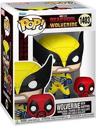 Фігурка Funko Pop Дедпул Росомаха і Бейбіпул Deadpool Wolverine with Babypool 10 см FP D 1403 - мініатюра 3