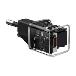 Зарядний пристрій Baseus 1xUSB-C 20W GaN5 black (CCGN050101) - мініатюра 6