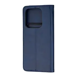 Чохол-книжка Premium Xiaomi Redmi Note 14 4G Global Dark Blue - мініатюра 3