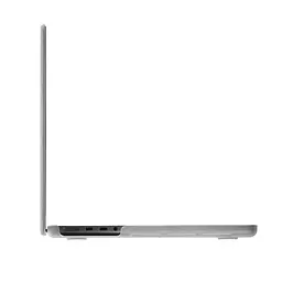 Чохол-накладка для MacBook Pro 14 M5-M1/M5 Pro-M2 Pro/M5 Max-M2 Max, прозорий, матовий, з полікарбонату, з відкритим доступом до всіх портів і роз"ємів, вентиляційними отворами, захист від подряпин, для макбука, ArmorStandart (ARM79459) - мініатюра 7