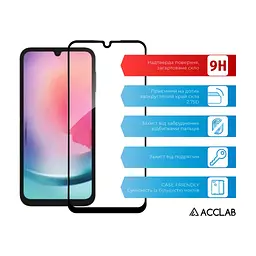 Скло захисне ACCLAB Full Glue Samsung A24 5G (1283126573682) - мініатюра 2