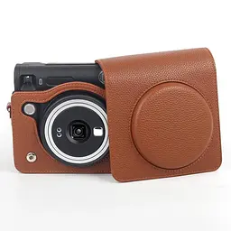 Чохол для фотоапарата Fujifilm Instax Square SQ40 коричневий - мініатюра 3