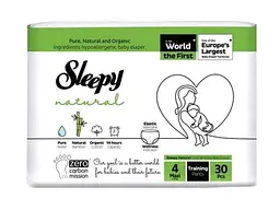 Підгузки-трусики SLEEPY білий Maxi №4 7-14кг 30шт