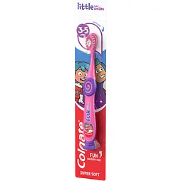 Дитяча зубна щітка Colgate Little Kids Smiles рожева - мініатюра 2
