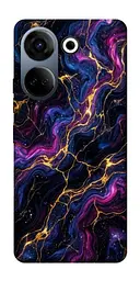 TPU чохол Demsky Purple space marble для TECNO Camon 20 Pro (CK7n)