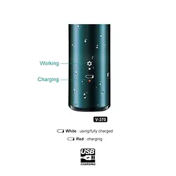 Електробритва сіткова XPRO V-370 для чоловіків для сухого та вологого гоління зелена (41901-V-370_368) - мініатюра 3