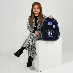 Рюкзак для початкової школи Kite Education каркасний 555 HK-3 Чорний (HK26-555S-3) - мініатюра 17
