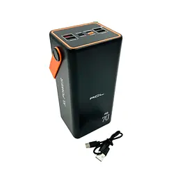 Універсальна зарядна батарея ACL PW-52 70000mAh зі швидкою зарядкою 22.5W + прожектор + ручка для перенесення - мініатюра 3