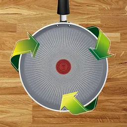 Сковорода Tefal Halo EUCALYPTUS, 25см, алюміній, бакеліт, сірий (G0163802) - мініатюра 5