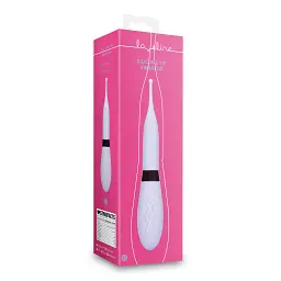 Вібратор Loveline Silicone Tip, 19.8 см (бузковий) - мініатюра 9