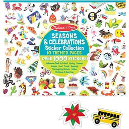 Набір наліпок Melissa & Doug Сезони і свята (MD4215)