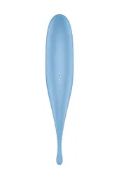 Вакуумний стимулятор клітора з вібрацією Satisfyer Twirling Pro блакитний - мініатюра 4
