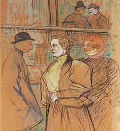 Impressionists on Paper: Degas to Toulouse-Lautrec - мініатюра 3