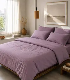 Комплект постільної білизни євро 200х220 см VIOLET варена бавовна TC303376321 - мініатюра 3