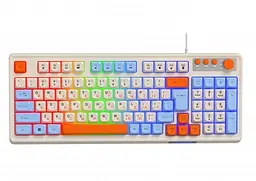 Клавіатура KBG-3C01-UA, White Maxxter teh0020586