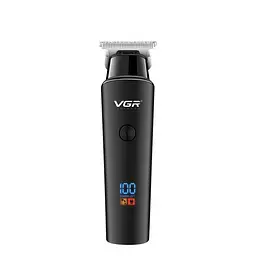 Машинка для стрижки волосся VGR V-937, тример для бороди, акумуляторна професійна машинка - мініатюра 7