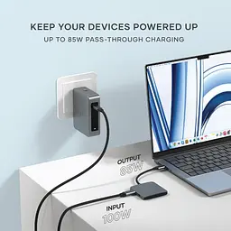 USB-C хаб Satechi 4-в-1 з USB 3.2 10Gbps та зарядкою PD 100W - мініатюра 7