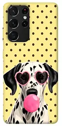 TPU чохол Demsky Pinky dolmatin для Samsung Galaxy S21 Ultra