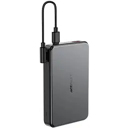 Портативний ЗП Power Bank Acefast M31 PD22.5W з Бездротовий зарядний пристрій with cable 10000 mAh Black