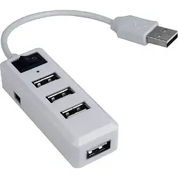 USB-Хаб Gembird USB2.0 UHB-U2P4-21 White 4хUSB2.0 (UHB-U2P4-21)