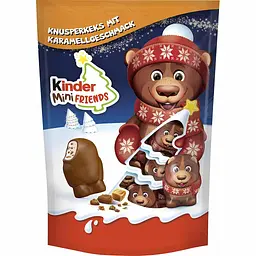 Новорічний набір цукерок Kinder Mini Friends Karamell 122г. - мініатюра 1