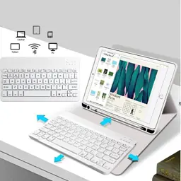 Чохол до планшета BeCover with keyboard Apple iPad Pro 13" M4 2024 Gray (713004) - мініатюра 5