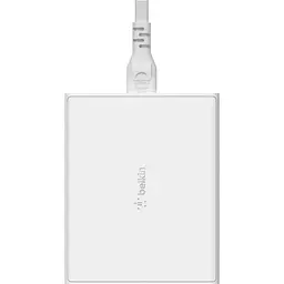 Мережевий зарядний пристрій Belkin Boost Up Charge Pro GaN 4-Ports Charger 108W White (WCH010VFWH) [158903] - мініатюра 3