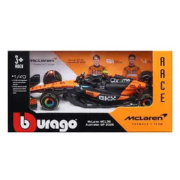 Автомодель Bburago McLaren F1 MCL39 1 шт. в асортименті (18-38248) - мініатюра 8