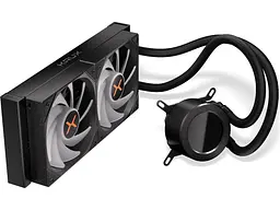 Водяне охолодження Krux HydroGlance 240 ARGB LCD Black (KRXE003) - мініатюра 2