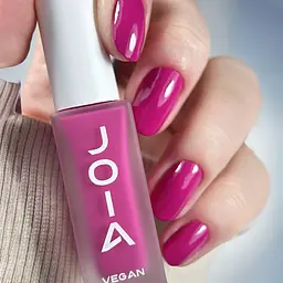 Лак для нігтів Nail care polish 4in1 07 Fuchsia flame JOIA vegan 8 мл