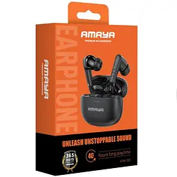 Бездротові TWS навушники Amaya ATW-330 Black - мініатюра 2