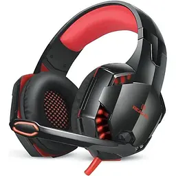 Навушники REAL-EL GDX-8000 Vibration Surround 7.1 Backlit black-red (EL124100017)