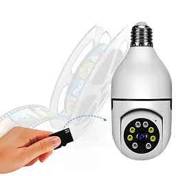 Камера відеоспостереження XPRO лампочка E27 Wi-Fi 2MP (41810-E27 WIFI 2MP_460) - мініатюра 7