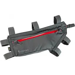 Сумка на раму Acepac Zip Frame Bag M Темно-сірий - мініатюра 2