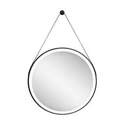 Дзеркало Qtap Robin R600 Black з LED-підсвічуванням QT13786502B - мініатюра 3
