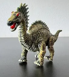 Фігурка динозавра коричнево-жовтого кольору, Dino Toys 56672 - мініатюра 6