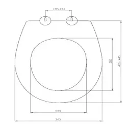 Сидіння для унітазу з мікроліфтом NKP Slim Smart 0302 Soft Close+Quick Release з термопласту біле - мініатюра 7