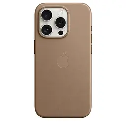 Чохол CasePro FineWoven Case with MagSafe Taupe для iPhone 15 Pro - мініатюра 3