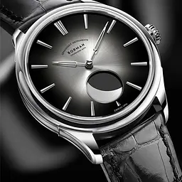 Наручний годинник чоловічий Borman Aristocrate Сріблястий (2732) - мініатюра 2
