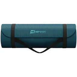 Коврик для йоги Hop-Sport HS-NB015GM NBR 1,5см темний морський - мініатюра 5