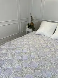 Ковдра полуторна подвійна 4 сезони з холлофайбера Arda 21564 150х210 см фіолетова - мініатюра 9