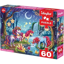 Пазли Магічні єдинороги Ideyka LP60-010 60 елементів Різнокольоровий shop (4823104391470)