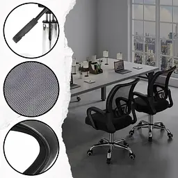 Офісне крісло Yato Middle Black (100006) - мініатюра 5
