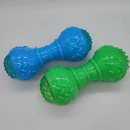 Іграшка, що світиться для собак Bonny Flash dumbbell balls зі звуком, Зелений - мініатюра 3