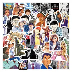 Стікерпак Хлопчики двадцятого століття Набір наклейок GeekLand 20th Century Boys 55 штук - мініатюра 3