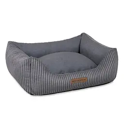 Лежак Pet Fashion Devid для собак темно-сірий 62*50*19
