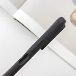 Чохол TPU Getman Liquid Silk Full Camera для Xiaomi Redmi Note 10 Pro / 10 Pro Max Чорний / Black - мініатюра 7