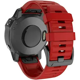 Ремінець ArmorStandart Silicon для Garmin 26mm Coral Red (ARM87729) [141546] - мініатюра 2