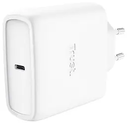 Зарядний пристрій мережевий Maxo 65Вт GaN USB-C PD/PPS білий Trust teh0018766